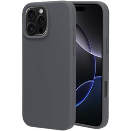 Mobiparts iPhone 16 Pro Max Silikon Hülle Backcover - Urban Grey