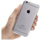 Haweel Zero iPhone 6s Hülle Flexibles TPU Backcover - Schwarz