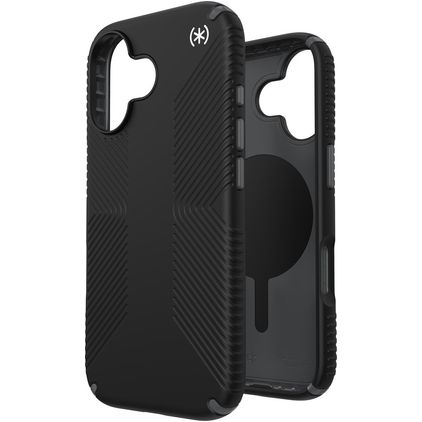 Speck Presidio2 Grip iPhone 17 MagSafe Hülle Hardcase Backcover Stoßfest - Schwarz