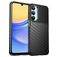Mobigear Groove Samsung Galaxy A26 Hülle Flexibles TPU Backcover - Schwarz