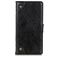 Mobigear Ranch OPPO A74 5G Hülle Klapphülle Geldbörse - Schwarz