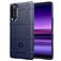 Mobigear Rugged Shield Sony Xperia 5 II Hülle Flexibles TPU Backcover Stoßfest - Blau