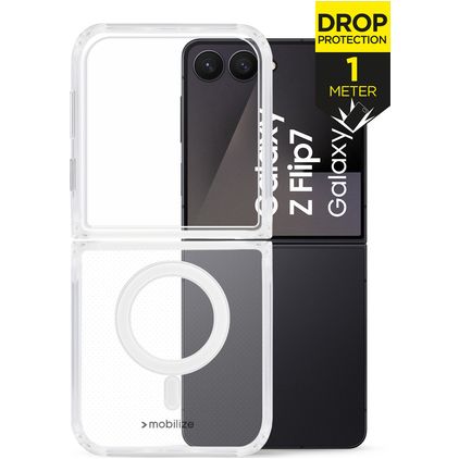 Mobilize Naked Protection Durchsichtig Samsung Galaxy Z Flip 8 MagSafe Hülle Hardcase Backcover Stoßfest - Transparent