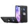 Mobigear Armor Ring Huawei Nova 3 Hülle Hardcase Backcover Stoßfest mit Ringhalter - Schwarz