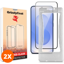 GrizzlyCoat Easy Align Samsung Galaxy S26 Plus Panzerglas Gehärtetes Glas Displayschutz - Hüllenfreundlich + Applikator (2er Pack)