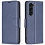 Mobigear Excellent Samsung Galaxy S24 Plus Hülle Klapphülle Geldbörse - Blau