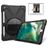 Mobigear SureGrip XGuard iPad 6 (2018) Hülle Kunststoff,Silikon Backcover + Stifthalter + Schulterträger + Ständer - Schwarz