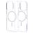 Mobiparts Hardcover Durchsichtig iPhone 16 Pro MagSafe Hülle Hardcase Backcover - Transparent