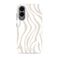MIO Samsung Galaxy S25 Edge MagSafe Hülle Hardcase Backcover - Sandy Zebra