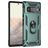 Mobigear Armor Ring Google Pixel 6 Pro Hülle Hardcase Backcover Stoßfest mit Ringhalter - Grün