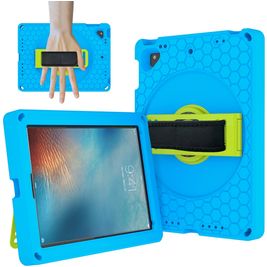 Mobigear Ruggedized iPad 5 (2017) Hülle EVA Schaum Backcover + Ständer - Blau Mobigear Ruggedized iPad 5 (2017) Hülle EVA Schaum Backcover + Ständer - Blau