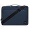 Gaston Luga Däsh Cushioned Briefcase Laptop Aktentasche 16 Zoll Laptoptasche + Handgriff - Dunkelblau