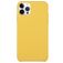 Mobigear Rubber Touch iPhone 15 Pro Silikon Hülle Backcover - Gelb