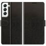 Mobigear Wallet Samsung Galaxy S22 Hülle Klapphülle Geldbörse - Schwarz