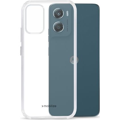Mobilize Gelly Case Durchsichtig Motorola Moto G06 Hülle Flexibles TPU Backcover - Transparent