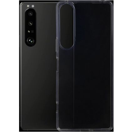 Mobigear Ultra Thin Durchsichtig Sony Xperia 1 IV Hülle Flexibles TPU Extra Dünn Backcover - Transparent