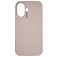 Nudient Base iPhone 16 Silikon Backcover - Stone Beige