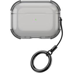 Mobigear Crystal Clip Apple AirPods Pro 3 Hülle Flexibles TPU - Schwarz