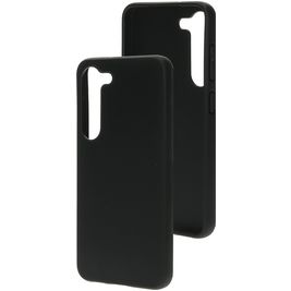 Mobiparts Classic Samsung Galaxy S23 Hülle Flexibles TPU Backcover - Matt Black