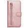 Mobigear Zipper Wallet Luxury Rose Gold Case Samsung Galaxy S20