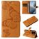 Mobigear Butterfly Xiaomi 14T Hülle Klapphülle Geldbörse - Cognac