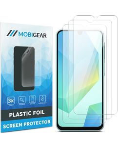 Mobigear Samsung Galaxy A17 Displayschutz Schutzfolie - Hüllenfreundlich (3er Pack)