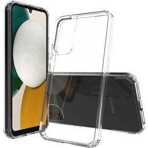 Mobigear Crystal Durchsichtig Samsung Galaxy A34 Hülle Hardcase Backcover Stoßfest - Transparent