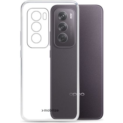 Mobilize Gelly Durchsichtig OPPO Reno 12 Hülle Flexibles TPU Backcover - Transparent