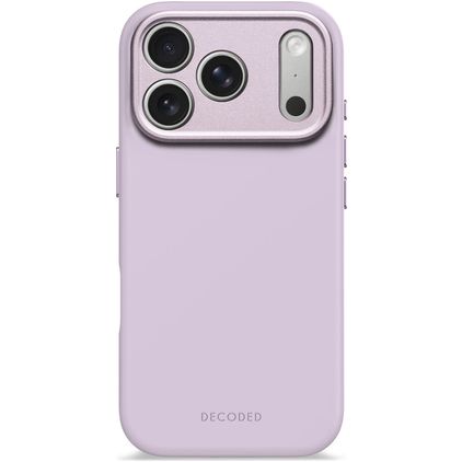 Decoded iPhone 17 Pro Silikon MagSafe Hülle Backcover - Lavendel