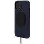 Decoded iPhone 14 Plus MagSafe Hülle Echtes Leder Backcover Stoßfest - Steel Blue