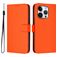 Mobigear Urban Wallet iPhone 16 Pro Hülle Klapphülle Geldbörse - Orange