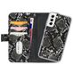 Mobilize Magnet Zipper Samsung Galaxy S21 FE Hülle Abnehmbare 2in1 Klapphülle Geldbörse - Schwarz