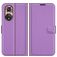 Mobigear Classic HONOR 50 Hülle Klapphülle Geldbörse - Lila