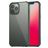 Mobigear Crystal iPhone 12 Pro Max Hardcase Backcover - Transparent / Grün