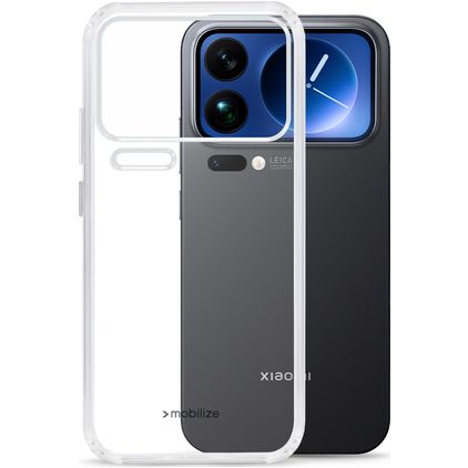 Mobilize Gelly Case Durchsichtig Xiaomi 17 Pro Max Hülle Flexibles TPU Backcover - Transparent