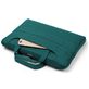 Mobigear Denim Zipper Laptop Umhängetasche 13 - 14 Zoll Laptoptasche - Grün