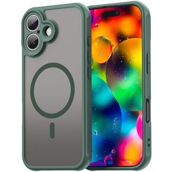 Mobigear Shockproof iPhone 17 MagSafe Hülle Hardcase Backcover - Grün