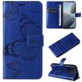Mobigear Butterfly Xiaomi 14T Hülle Klapphülle Geldbörse - Blau