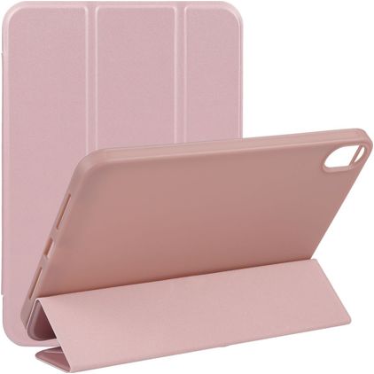 Mobigear Tri-Fold Gel iPad Mini 6 (2021) Hülle TPU,Kunstleder Klapphülle - Roségold