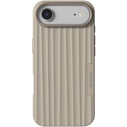 Nudient Bold iPhone Air MagSafe Hülle Hardcase Backcover - Linen Beige