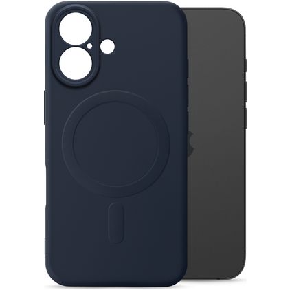 My Style Protective Flex iPhone 16 MagSafe Hülle Flexibles TPU Backcover - Marineblau
