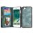 Caseme 008 iPhone 7 Hülle Abnehmbare 2in1 Klapphülle Geldbörse - Blau