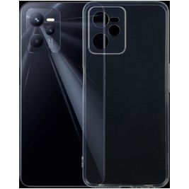Mobigear Ultra Thin Durchsichtig Realme C35 Hülle Flexibles TPU Extra Dünn Backcover - Transparent