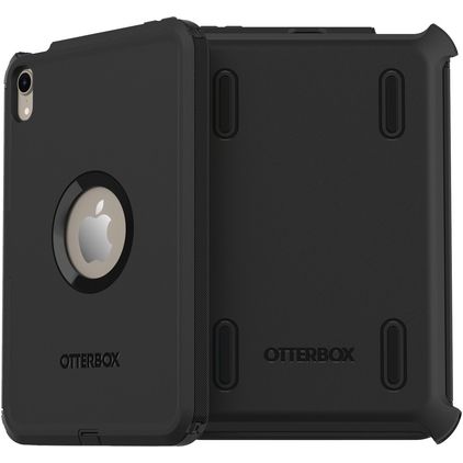 OtterBox Defender iPad Mini 7 (2024) Stoßfeste Hardcase Hülle + Ständer - Schwarz