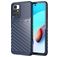 Mobigear Groove Xiaomi Redmi 10 4G Hülle Flexibles TPU Backcover - Blau