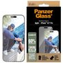 PanzerGlass Classic Fit iPhone 16 Pro Max Gehärtetes Glas Displayschutz - Hüllenfreundlich