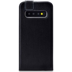 Mobilize Classic Gelly Samsung Galaxy S10 Plus Hülle Klapphülle - Schwarz
