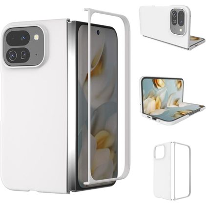 Mobigear Colors Google Pixel 10 Pro Fold Hülle Hardcase Backcover - Weiß