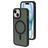 Mobiparts Hardcover iPhone 15 MagSafe Hülle Hardcase Backcover - Satin Black