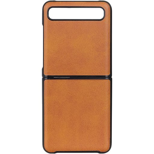 Mobigear Excellent Samsung Galaxy Z Flip Hülle Backcover - Cognac